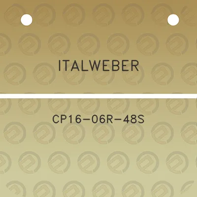 italweber-cp16-06r-48s