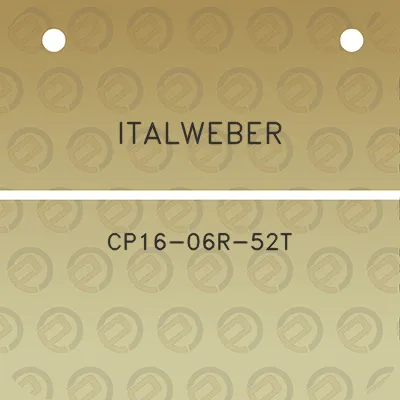 italweber-cp16-06r-52t