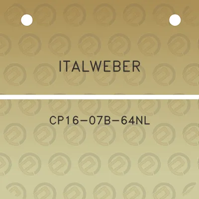 italweber-cp16-07b-64nl