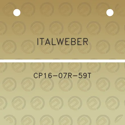 italweber-cp16-07r-59t