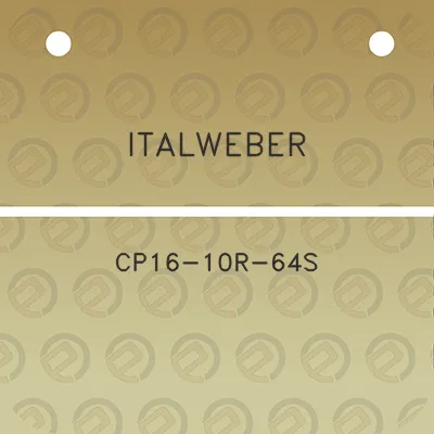 italweber-cp16-10r-64s