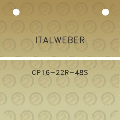 italweber-cp16-22r-48s