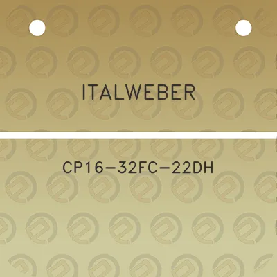 italweber-cp16-32fc-22dh