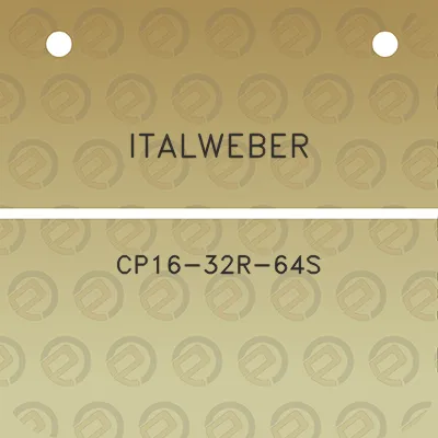 italweber-cp16-32r-64s