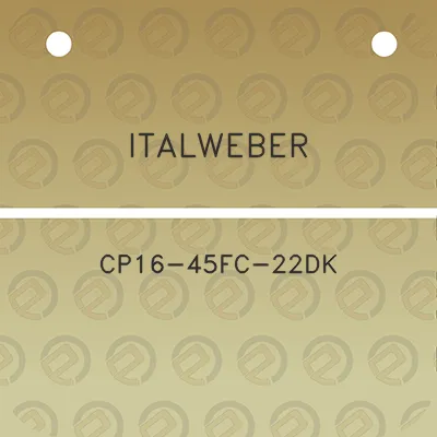 italweber-cp16-45fc-22dk