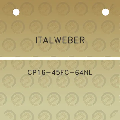 italweber-cp16-45fc-64nl