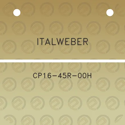 italweber-cp16-45r-00h