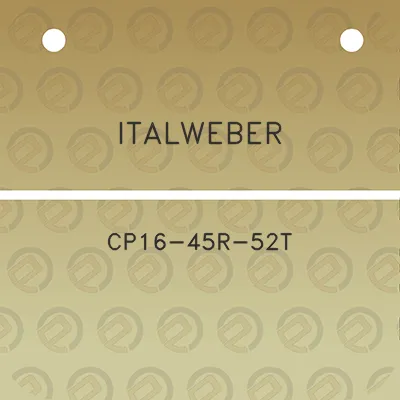 italweber-cp16-45r-52t