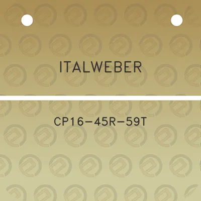 italweber-cp16-45r-59t