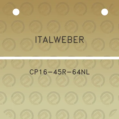 italweber-cp16-45r-64nl