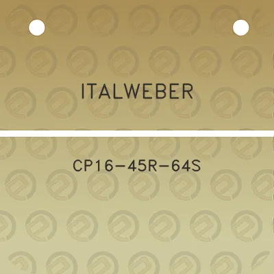 italweber-cp16-45r-64s