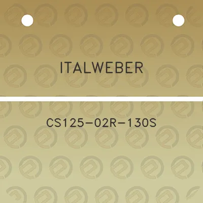 italweber-cs125-02r-130s