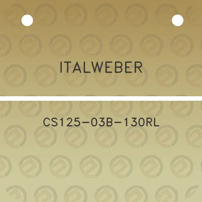 italweber-cs125-03b-130rl