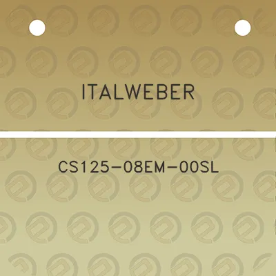 italweber-cs125-08em-00sl