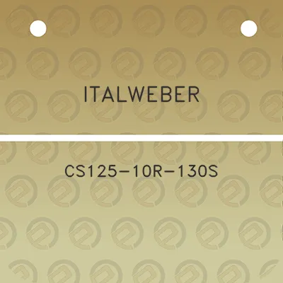 italweber-cs125-10r-130s