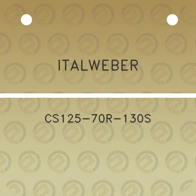 italweber-cs125-70r-130s