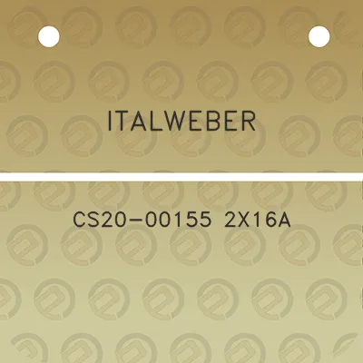 italweber-cs20-00155-2x16a