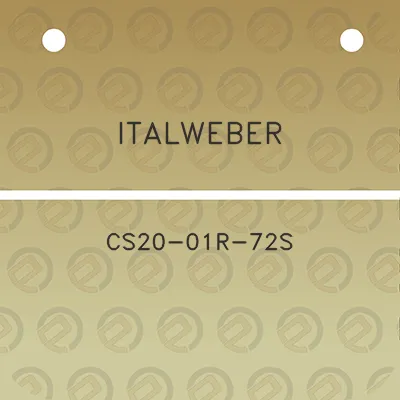 italweber-cs20-01r-72s