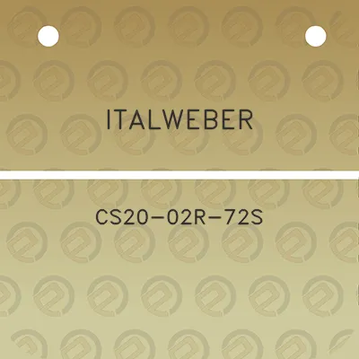 italweber-cs20-02r-72s