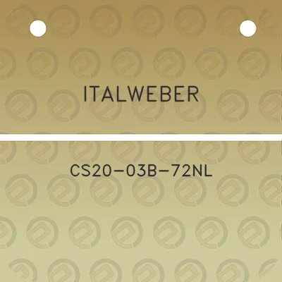 italweber-cs20-03b-72nl