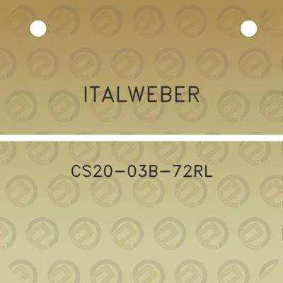 italweber-cs20-03b-72rl