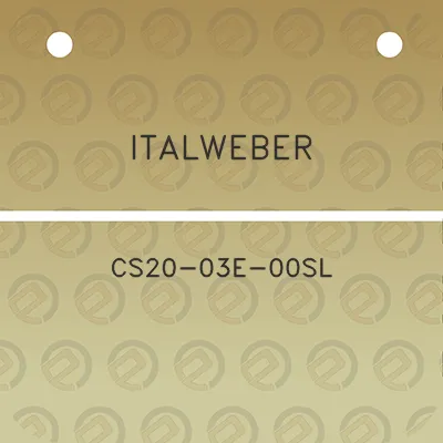 italweber-cs20-03e-00sl