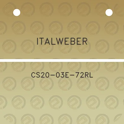 italweber-cs20-03e-72rl