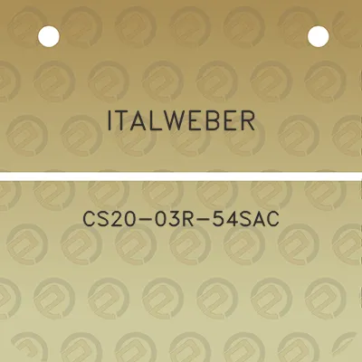 italweber-cs20-03r-54sac