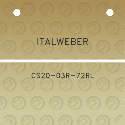 italweber-cs20-03r-72rl