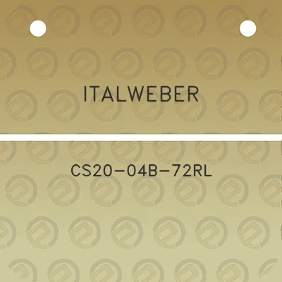 italweber-cs20-04b-72rl