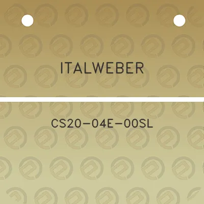 italweber-cs20-04e-00sl