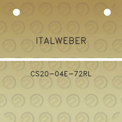 italweber-cs20-04e-72rl