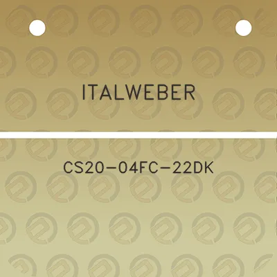 italweber-cs20-04fc-22dk