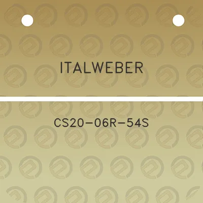 italweber-cs20-06r-54s