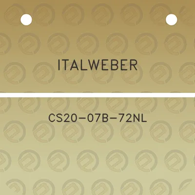 italweber-cs20-07b-72nl