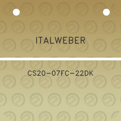 italweber-cs20-07fc-22dk