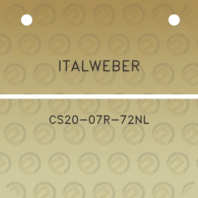 italweber-cs20-07r-72nl