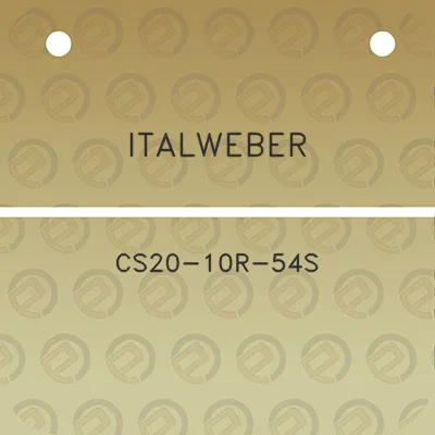 italweber-cs20-10r-54s