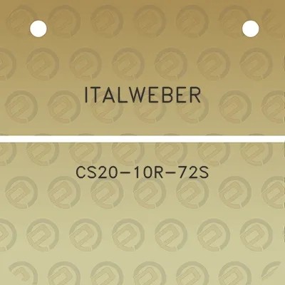 italweber-cs20-10r-72s