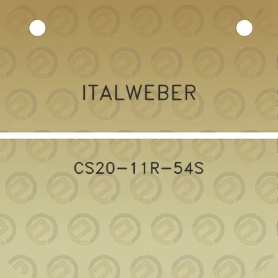 italweber-cs20-11r-54s