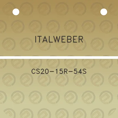 italweber-cs20-15r-54s