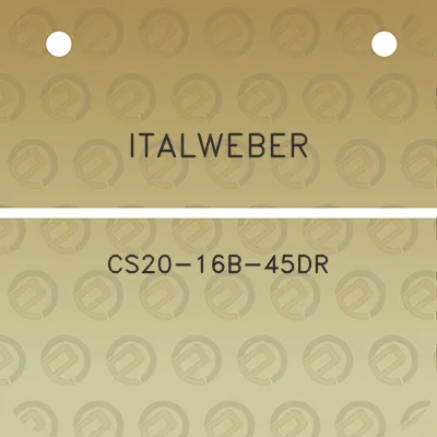 italweber-cs20-16b-45dr