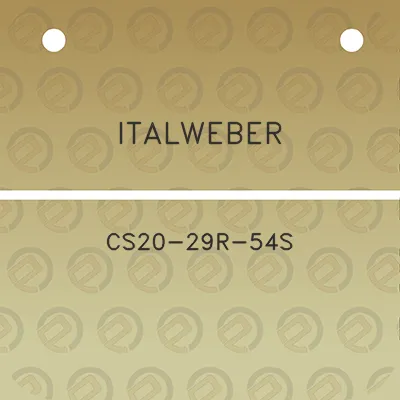 italweber-cs20-29r-54s