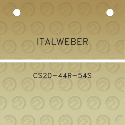 italweber-cs20-44r-54s