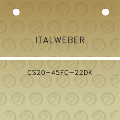 italweber-cs20-45fc-22dk