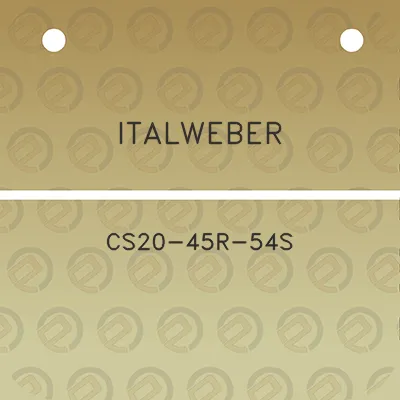 italweber-cs20-45r-54s