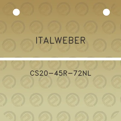 italweber-cs20-45r-72nl