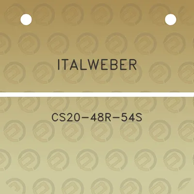 italweber-cs20-48r-54s