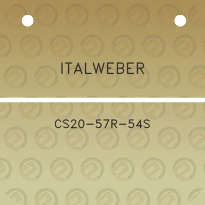 italweber-cs20-57r-54s