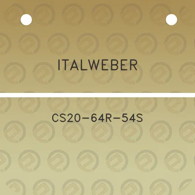 italweber-cs20-64r-54s